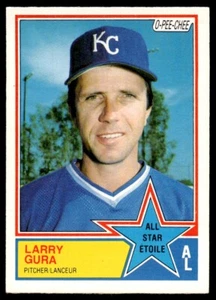 1983 O-Pee-Chee Larry Gura Kansas City Royals #395 - Picture 1 of 2