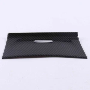 Center Cigar lighter Storage Box Cover Trim For 14-21 Jeep Grand Cherokee Fiber - Picture 1 of 1