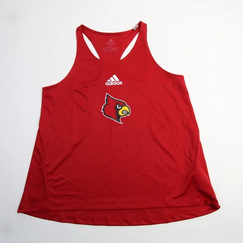 Louisville Cardinals adidas Primeblue Sleeveless Shirt Women's Red New Cover