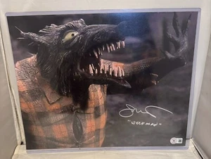 Glenn Walters Wolfman Signed 11x14 Nightmare Before Christmas Photo Beckett NBX - Picture 1 of 3