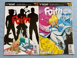 Faith #11 A&B (2017, Valiant) VERY FINE - Picture 1 of 2