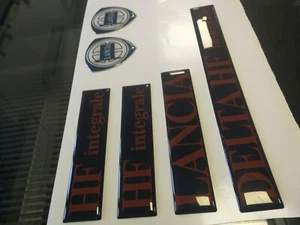 Lancia Delta Integrale Kit Completo Stemmi badge - Foto 1 di 3