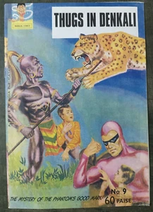 INDIA SELFPRINT INDRAJAL COMICS PHANTOM ENGLISH: THUGS IN DENKALI NO. 9 - Picture 1 of 6