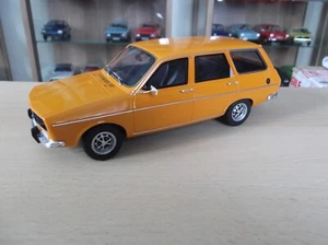 OTTOMOBILE 1/18 SCALE 1985 RENAULT 12 TS BREAK (ESTATE) IN ORANGE AND BOXED - Imagen 1 de 18