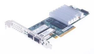 Adaptador de red HP NC523SFP doble puerto 10 GbE PCIe PCIe 593717-B21 593742-001 - Imagen 1 de 3