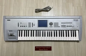 For Parts Korg Triton 61-Key Keyboard Synthesizer Sampler with Power Cable - Picture 1 of 20
