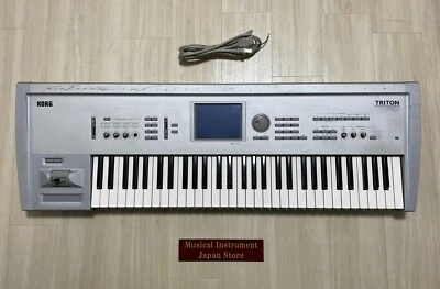 For Parts Korg Triton 61-Key Keyboard Synthesizer Sampler with Power Cable - Image 1 of 4