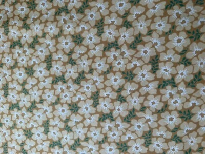 Tela de edredón Border Blast de Thimbleberries Club (2011) 9001-1 lt. flores doradas Foto 1 de 4