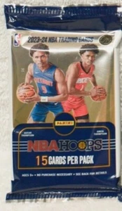2023-24 PANINI NBA HOOPS Retail Blaster PACK (15 Cards) Wembanyama RC? - Picture 1 of 1