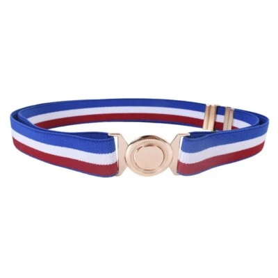 Cinturones para mujeres/hombres Cinturón ancho elástico invisible con hebilla cinturones elásticos Foto 1 de 4