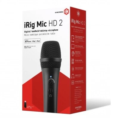 IK Multimedia iRig Mic HD2 High-definition Digital Microphone for iPhone/Mac/PC - Image 1 of 4
