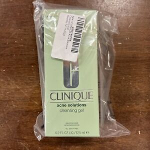 Clinique Acne Solutions Cleansing Gel 125ml 4.2 Oz New In Box