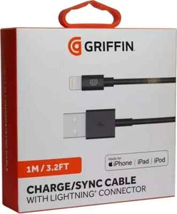 iPhone Griffin 1M Charge/Sync Cab Black - Picture 1 of 1