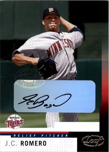 2004 Leaf Baseball Card Pick (Inserts)