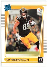 2021 Donruss Pat Freiermuth RC Pittsburgh Steelers #281