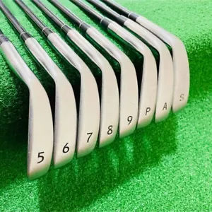 Nike Pro Combo TI-FACE IronSet 8pcs 5-9+Pw,Aw,Sw Original Carbon Flex R RH Used - Picture 1 of 10