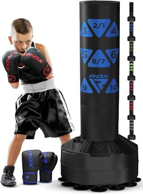 RDX freistehender 70-kg-Boxsack für Kinder mit Handschuhen und Abdeckung, 4 Fuß