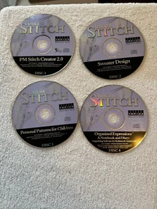 Instant Stitch PM Stitch Creator 2.0 - FOUR CD'S ONLY!!! - Picture 1 of 1