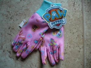Nickelodeon Paw Patrol Kids Jersey Gloves Midwest Glove Co. Pink Toddler - Picture 1 of 4