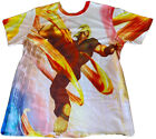 Capcom Video Game Action Figure Men Graphic T-Shirt Sz S. Double Sided