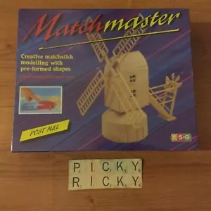 Match Master Model Post Mill (Windmill) Vintage - KSG/1994 - New/Sealed - Picture 1 of 2