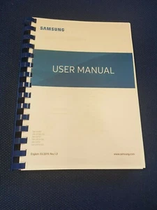 SAMSUNG GALAXY S10E G970F PRINTED INSTRUCTION MANUAL GUIDE  PAGES A5 269 - Picture 1 of 1