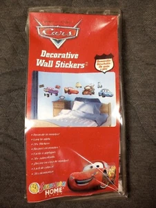 Disney Pixar Cars Removable Decorative Wall Stickers NEW 2006 Bedroom Decor - Picture 1 of 4