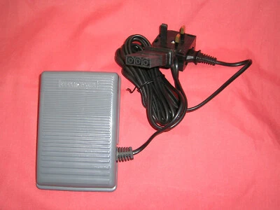 BROTHER ELECTRONIC SEWING MACHINE FOOT CONTROL PEDAL TYPE N, BM/XL/XR/PS/VX/STAR - Image 1 of 4