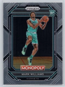 2022-23 Prizm Monopoly #12 Mark Williams RC Charlotte Hornets RC - Picture 1 of 2
