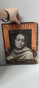 SPARTITO MUSICALE MILONGUITA RAQUEL MELLER E. DELFINO ED. FRANCIS SALABERT PARIS - Picture 1 of 2