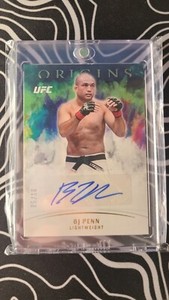 Bj Penn 05/10 Gold Autograph Origins UFC Chronicles 2022