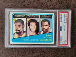 1972-73 Topps Chamberlain, Kareem Abdul-Jabbar #173 - PSA 5 - Los Angeles Lakers
