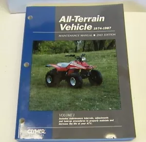 74-87 ATV HONDA KAWASKAKI POLARIS YAMAHA SUZUKI MANUAL reparación de servicio - Imagen 1 de 1