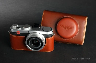 Funda completa de cuero genuino para cámara para Leica X-E Typ 102 X2 X1 Foto 1 de 4