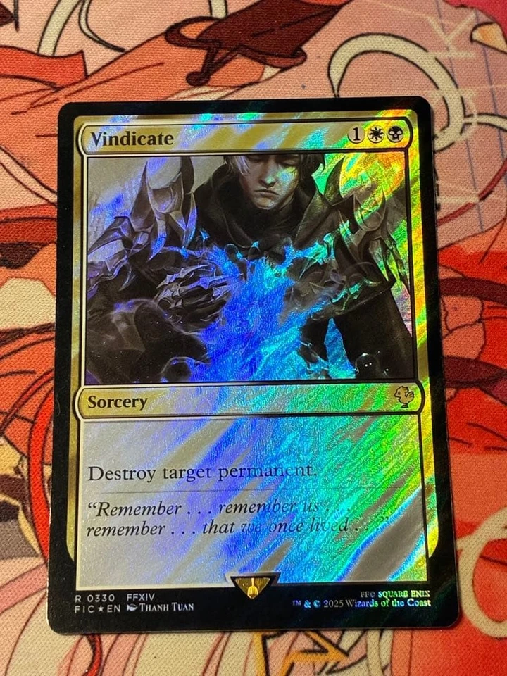 Magic The Gathering Surge Foil Card Final Fantasy MTG Used Condition - Image 1 of 2