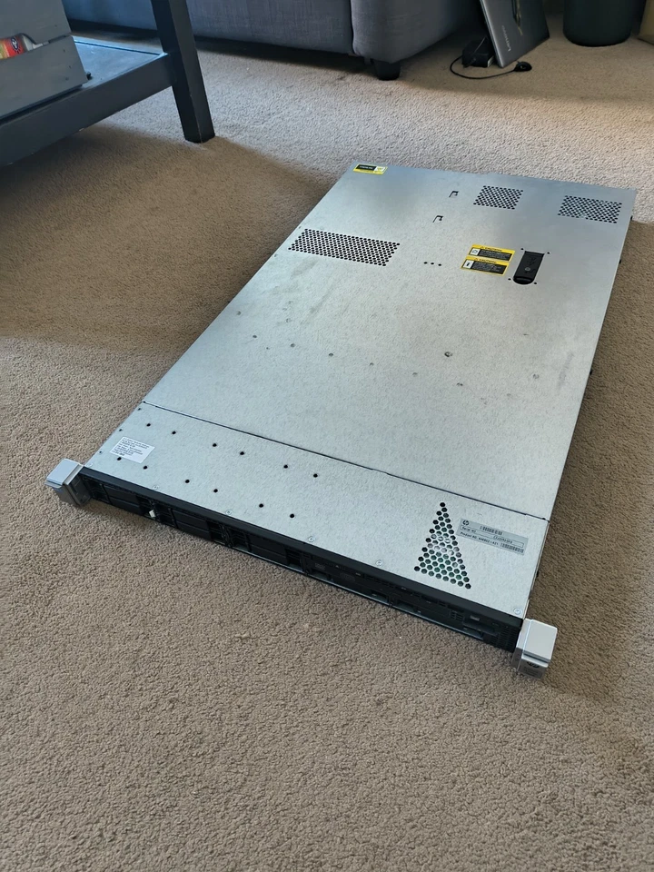 HP ProLiant DL360p Gen8 Workstation 2x Xeon E5-2640, 48GB RAM - Image 1 of 4