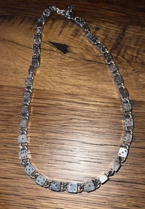 Amigaz Würfel Halskette High Roller Silber 21" Halskette Goth Biker Schmuck Mode - Bild 1 von 8