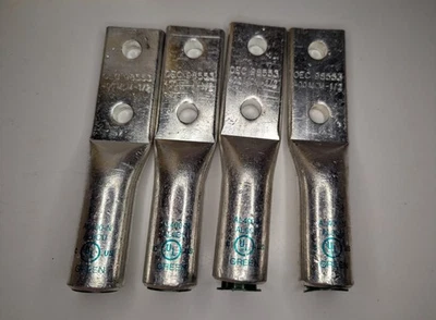  [SET OF 4] NSI OEC98553 2 Hole 1/2" 400 MCM Compression Lug Green Die - Image 1 of 4