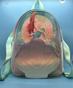 Disney The Little Mermaid Mini Backpack/ Iridescent Shell!! - Picture 1 of 1