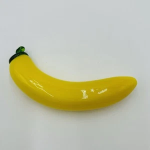 Art Glass Banana Fruit Vegetable Home Decor - Picture 1 of 6