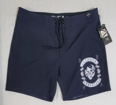 RVCA Board Shorts Benj Calavera Bañador Benjamin Jean Jean Negro Surf Hombres 34 Foto 1 de 4