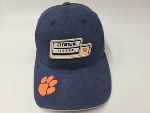 Vintage Clemson Tigers American Needle Adjustable (Fits Small) Hat Cap NCAA Blue - Picture 1 of 12