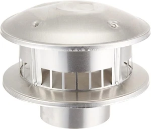 SELKIRK 104800 Gas Vent Type B, 4"cap 4 Inch, galvanized - Picture 1 of 1