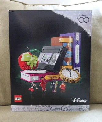 LEGO 43227 Disney 100 Villain Icons Building Set Retired New Sealed - Image 1 of 2
