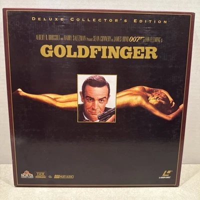 GOLDFINGER Deluxe Collector's Edition LASERDISC Box Set THX CAV James Bond 007 - Image 1 of 3