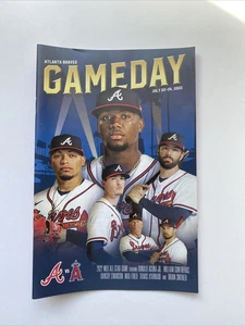 ALL STARS Atlanta Braves Baseball 2022 Gameday Program SGA Acuna Fried Snitker + - Picture 1 of 2