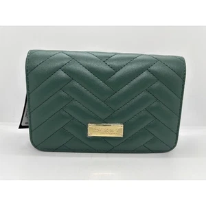 Neu mit Etikett Bebe Sophia Umhängetasche klein kompakt veganes Kunstleder jagdgrün 69 $ - Bild 1 von 8