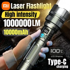 Linterna LED Super Brillante Xiaomi 1000000LM Recargable USB-C Pantalla Digital* - Imagen 1 de 5