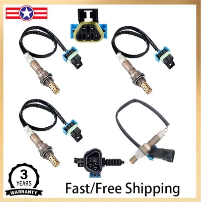 Set of 4 O2 Sensor For 2007 GMC Sierra 2500 HD Classic Sierra 3500 Classic 8.1L - Изображение 1 из 4