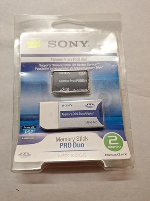 Sony 2GB Memory Stick PRO Card - MSX-2GS - Image 1 of 4